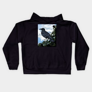 Blackberry Crow Kids Hoodie